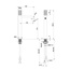 Vincea Aura VBF-6AU2GM Для раковины Вороненая сталь Смеситель 16,9x5x29,6 см, для раковины, Италия - фото 3