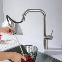 Vincea VKF-107BN Для кухни Брашированный никель Смеситель 27x10,2x50 см, для кухонной мойки, Италия - фото 1 - фото 4