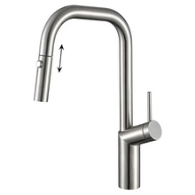 Vincea VKF-107BN Для кухни Брашированный никель Смеситель 27x10,2x50 см, для кухонной мойки, Италия - фото 1 - фото 1