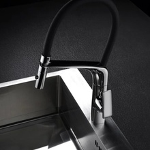 Vincea VKF-115CH Для кухни Хром Смеситель 24,6x10,2x46,2 см, для кухонной мойки, Италия - фото 1 - фото 2