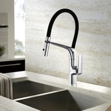 Vincea VKF-115CH Для кухни Хром Смеситель 24,6x10,2x46,2 см, для кухонной мойки, Италия - фото 1 - фото 1