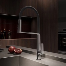 Vincea VKF-118CH Для кухни Хром Смеситель 24,6x10,2x46,2 см, для кухонной мойки, Италия - фото 1 - фото 2