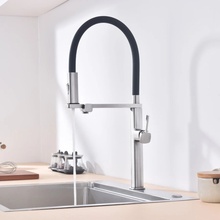 Vincea VKF-119CH Для кухни Хром Смеситель 25,8x10,2x57,4 см, для кухонной мойки, Италия - фото 1 - фото 2