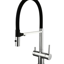 Vincea VKF-120CH Для кухни Хром Смеситель 22x15,5x50,5 см, для кухонной мойки, Италия - фото 1 - фото 2