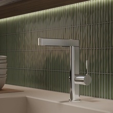 Vincea VKF-22CH Для кухни Хром Смеситель 27,3x15,5x43 см, для кухонной мойки, Италия - фото 1 - фото 2