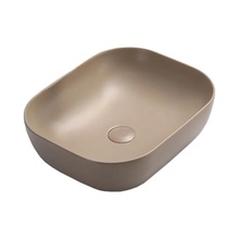 Vincea VBS-101MC Матовый капучино 50 Раковина 40,5x50,5x14 см, Италия - фото 1 - фото 1