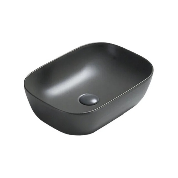 Vincea VBS-102MA Матовый антрацит 45 Раковина 32,5x45,5x13,5 см, Италия - фото 1 Vincea VBS-102MA Матовый антрацит 45 Раковина 32,5x45,5x13,5 см, Италия - фото 1