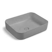 Vincea VBS-105MG Матовый серый 50 Раковина 41x50x13 см, Италия - фото 1 - фото 1