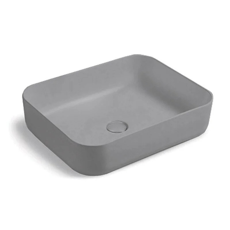 Vincea VBS-105MG Матовый серый 50 Раковина 41x50x13 см, Италия - фото 1 Vincea VBS-105MG Матовый серый 50 Раковина 41x50x13 см, Италия - фото 1