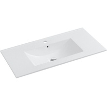 Vincea VBS-13100 Белый 100 Раковина 46,5x101,5x17 см, Италия - фото 1 - фото 1