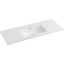 Vincea VBS-13120 Белый 120 Раковина 46,5x120x17 см, Италия - фото 1 - фото 1