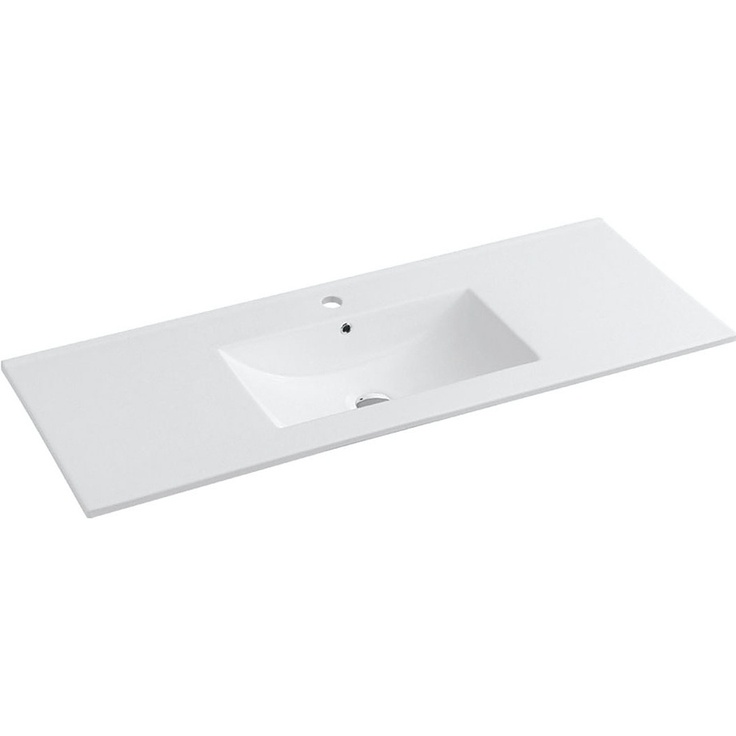 Vincea VBS-13120 Белый 120 Раковина 46,5x120x17 см, Италия - фото 1 Vincea VBS-13120 Белый 120 Раковина 46,5x120x17 см, Италия - фото 1