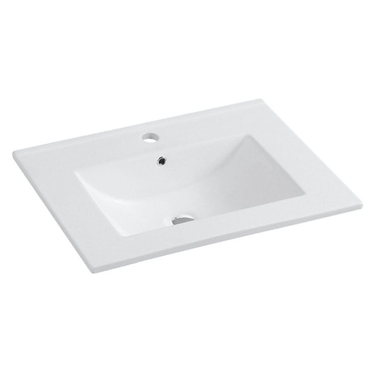 Vincea VBS-13960 Белый 60 Раковина 46,5x61,5x17 см, Италия - фото 1 Vincea VBS-13960 Белый 60 Раковина 46,5x61,5x17 см, Италия - фото 1