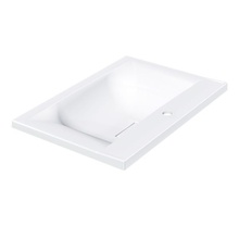 Vincea VCB-3M650W Белый 65 Раковина 45x65x14 см, Италия - фото 1 - фото 4