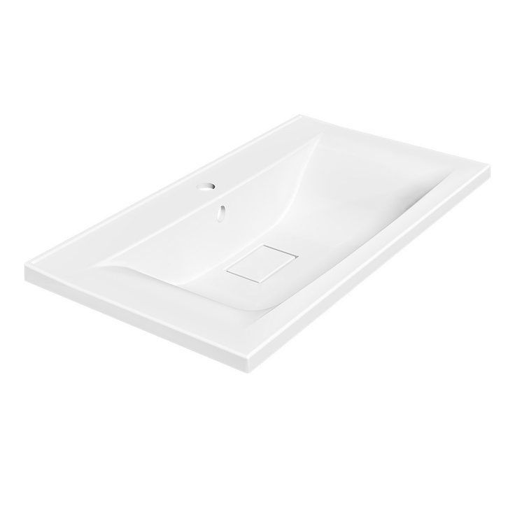 Vincea VCB-3M900W Белый 90 Раковина 45x90x15 см, Италия - фото 1 Vincea VCB-3M900W Белый 90 Раковина 45x90x15 см, Италия - фото 1