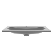 Vincea VCB-4H800G Серый шелк 80 Раковина 48x80x14,2 см, Италия - фото 1 - фото 2