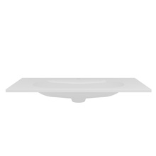 Vincea VCB-4H100W Белый 100 Раковина 48x100x14,2 см, Италия - фото 1 - фото 2