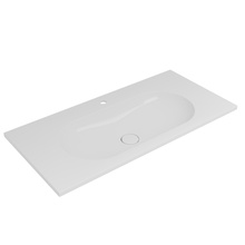 Vincea VCB-4H100W Белый 100 Раковина 48x100x14,2 см, Италия - фото 1 - фото 1