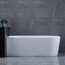 Vincea VBT-402-1600L Белый Левый 160x75 Акриловая ванна 160x75x58 см, Италия - фото 2