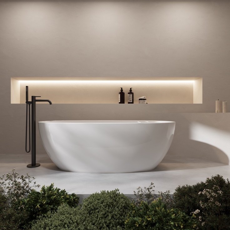 Vincea VBT-601-1700 Белый 170x85 Акриловая ванна 170x85x58 см, Италия - фото 1 Vincea VBT-601-1700 Белый 170x85 Акриловая ванна 170x85x58 см, Италия - фото 1