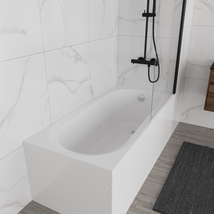 Vincea VBT-2B150 Белый 150x70 Акриловая ванна 150x70x48 см, Италия - фото 1 Vincea VBT-2B150 Белый 150x70 Акриловая ванна 150x70x48 см, Италия - фото 1