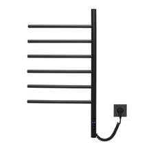 Vincea VTD-1S2CBE Черный 43х80 Полотенцесушитель электрический 8,7x43x80 см, Италия - фото 1 - 2 Vincea VTD-1S2CBE Черный 43х80 Полотенцесушитель электрический 8,7x43x80 см, Италия - фото 1 - фото 2