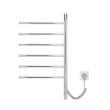 Vincea VTD-1S2CE Хром 43х80 Полотенцесушитель электрический 8,7x43x80 см, Италия - фото 1 - 2 Vincea VTD-1S2CE Хром 43х80 Полотенцесушитель электрический 8,7x43x80 см, Италия - фото 1 - фото 2