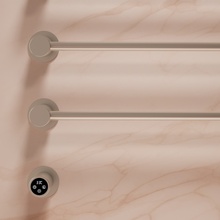 Vincea VTD-2H1BN Брашированный никель 53х67 Полотенцесушитель электрический 8,7x53,2x67 см, Италия - фото 1 - 2 Vincea VTD-2H1BN Брашированный никель 53х67 Полотенцесушитель электрический 8,7x53,2x67 см, Италия - фото 1 - фото 2