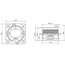 Vincea VSCV-321T-MCH С термостатом для душа Хром Смеситель 11,5x13,8x15,9 см, для встраиваемых систем, Италия - фото 7