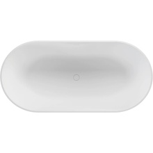 Vincea VBT-4S04MW Белый матовый 170х80 с д/к Ванна из литьевого мрамора 170x80x56 см, Италия - фото 1 - фото 1