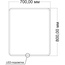Vincea VLM-3VC700-2 С подсветкой 70x80 Зеркало 3x70x80 см, Италия - фото 4