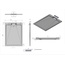 Vincea VST-4SRL1012W Матовый белый 100х120 Душевой поддон 100x120x2,5 см, Италия - фото 6