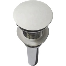 Vincea DBS-616MW матовый белый Донный клапан 6,6x6,6x20 см, Италия - фото 1 - фото 1