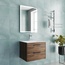 Vincea Chiara 2D VMC-2C2600CO Дуб Чарльстон 60 Тумба для раковины 47,6x60x47,5 см, Италия - фото 2