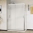Vincea City VSR-5CT9012CL Прозрачное стекло / Профиль Хром 120х90 Душевой уголок 90x120x195 см, Италия - фото 2