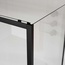 Vincea City VSR-5CT9012CLB Прозрачное стекло / Профиль Чёрный матовый 120х90 Душевой уголок 90x120x195 см, Италия - фото 5