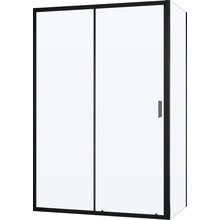 Vincea City VSR-5CT9012CLB Прозрачное стекло / Профиль Чёрный матовый 120х90 Душевой уголок 90x120x195 см, Италия - фото 1 - фото 1