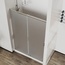 Vincea City VDS-5CT150MT Текстурное стекло/Хром 150 Душевая дверь 0,5x150x195 см, Италия - фото 3