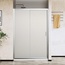 Vincea City VDS-5CT150MT Текстурное стекло/Хром 150 Душевая дверь 0,5x150x195 см, Италия - фото 1
