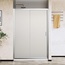 Vincea City VDS-5CT140MT Текстурное стекло/Хром 140 Душевая дверь 0,5x140x195 см, Италия - фото 1