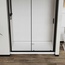Vincea City VDS-5CT140CLB Прозрачное стекло/Черный 140 Душевая дверь 0,5x140x195 см, Италия - фото 4