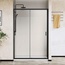 Vincea City VDS-5CT140CLB Прозрачное стекло/Черный 140 Душевая дверь 0,5x140x195 см, Италия - фото 1