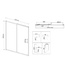 Vincea City VDS-5CT140CL Прозрачное стекло/Хром 140 Душевая дверь 0,5x140x195 см, Италия - фото 5