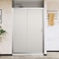 Vincea City VDS-5CT100MT Текстурное стекло/Хром 100 Душевая дверь 0,5x100x195 см, Италия - фото 2