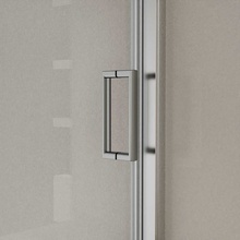 Vincea City VDS-5CT100CL Прозрачное стекло/Хром 100 Душевая дверь 0,5x100x195 см, Италия - фото 1 - фото 3