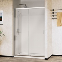 Vincea City VDS-5CT100CL Прозрачное стекло/Хром 100 Душевая дверь 0,5x100x195 см, Италия - фото 1 - фото 2