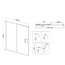 Vincea City VDS-5CT150CLB Прозрачное стекло/Черный 150 Душевая дверь 0,5x150x195 см, Италия - фото 5