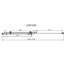 Vincea Como-N VSR-4CN8013CLB Профиль Чёрный матовый / Прозрачное стекло 130х80 Душевой уголок 80x130x195 см, Италия - фото 7