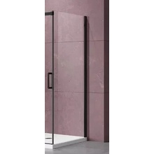 Vincea Como-N VSG-4CN100CLB Прозрачное стекло/Черный 100 Боковая панель 0,8x100x195 см, Италия - фото 1 - фото 1