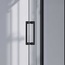 Vincea Como-N VDS-4CN150CLB Прозрачное стекло/Черный 150 Душевая дверь 0,8x150x195 см, Италия - фото 3